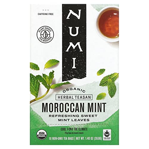 Numi Organic Herbal Teasan Moroccan Mint 18 pckts von Numi