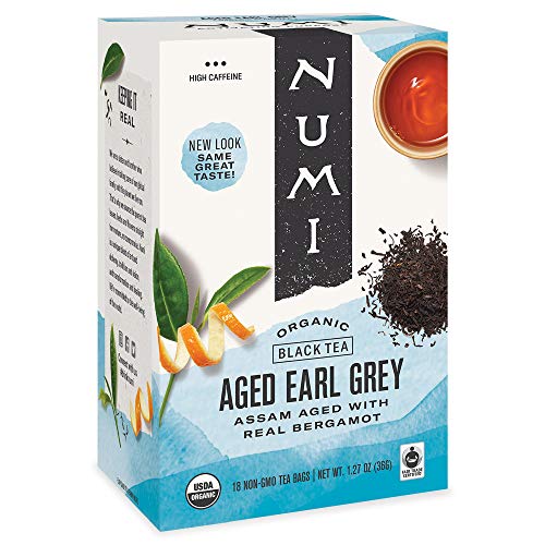 Numi Tea 19380 Numi Tea Earl Grey Assam Black Tea-Bag 6x18 Numi Tea 19380 Numi Tea Earl Grey Assam Black Tea-Bag 6x18 von Numi