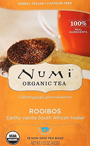 Numi Tee Organic Rooibos 18 Teebeutel von Numi