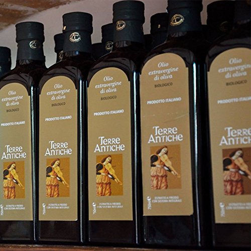 Organic Extra Virgin Olive Oil 75 Cl - Terre Antiche - - Box 6 Stück von Nuova Cilento