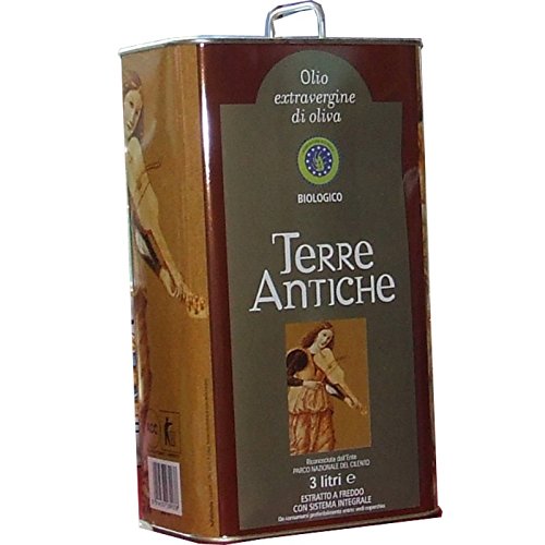 Organic Extra Virgin Olive Oil LT 3 - Terre Antiche - - Angebot 3 Cans von Nuova Cilento