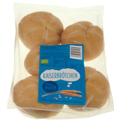 Kaiserbrötchen zum Aufbacken (5 Stück) von Nur Puur