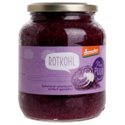 Nur Natur Rotkohl im Glas (680 g) - Bio von Nur Puur