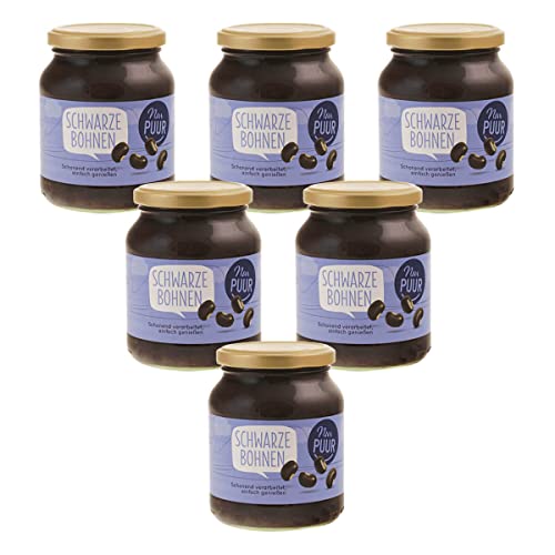 Nur Puur - schwarze Bohnen - 0,35 kg - 6er Pack Nur Puur - schwarze Bohnen - 0,35 kg - 6er Pack von Nur Puur