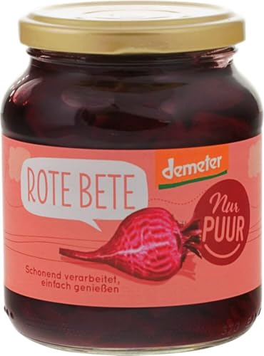 nur puur Bio Rote Bete Demeter (1 x 340 gr) von nur puur