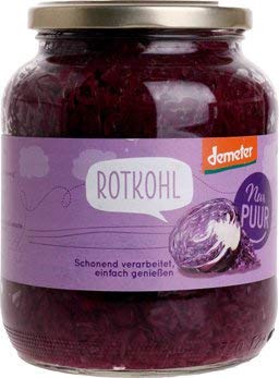 Rotkohl 680g von Nur Puur