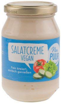 Salatcreme ohne Ei vegan 50% Fett 250ml von Nur Puur
