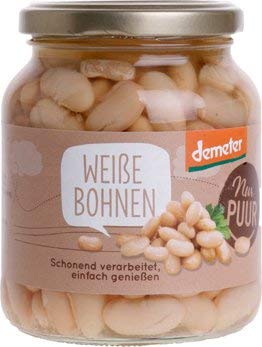 Weiße Bohnen 350g von Nur Puur