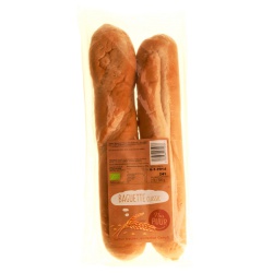 Weizen-Baguettes Classic zum Aufbacken (2 Stück) von Nur Puur