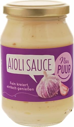 nur puur Bio Aioli Sauce (6 x 250 ml) von nur puur
