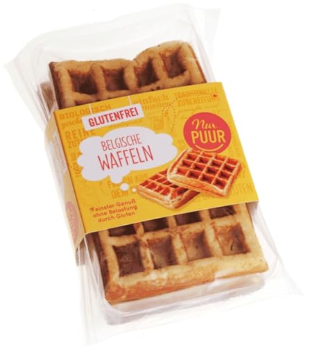 nur puur Bio Belgische Waffeln, 2 Stück (6 x 200 gr) von nur puur