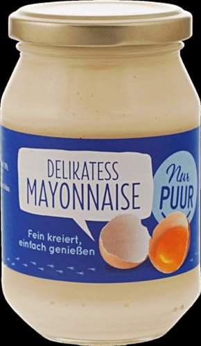nur puur Bio Delikatess Mayonnaise (2 x 250 ml) von nur puur