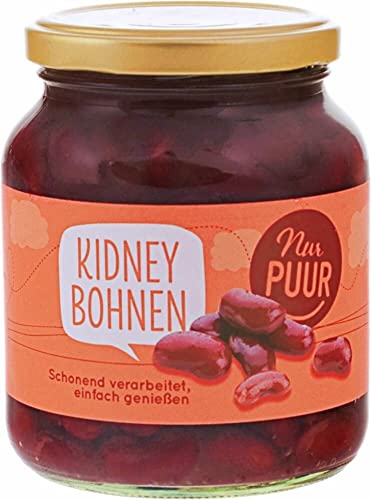 nur puur Bio Kidney Bohnen (6 x 350 gr) von nur puur