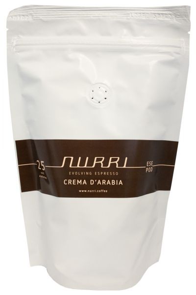 Nurri Crema d' Arabia ESE Pads keine Einzelverpackung von Nurri