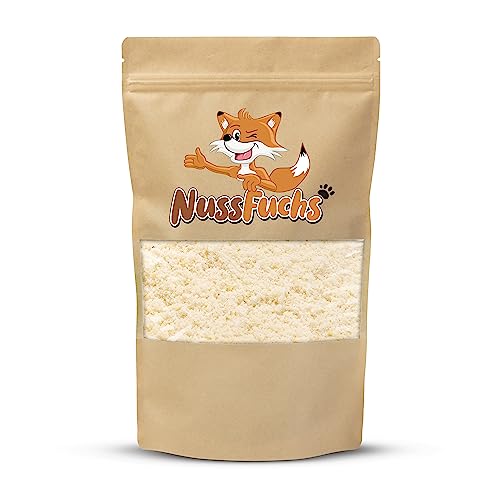 Mandelmehl 1kg - aus blanchierten Mandeln - glutenfrei backen - fein gemahlen - Mandelmehl naturbelassen - reich an Proteinen - Mandelmehl - ideal für glutenfreies Backen - NussFuchs (1kg Beutel) von NussFuchs