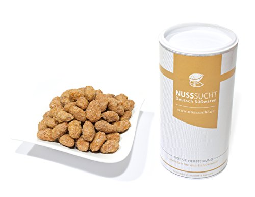 Gebrannte Mandeln mit Karamell Geschmack | Inhalt: 250g | ohne Zusatz- und Konservierungsstoffe | mit wenig Zucker Gebrannte Mandeln mit Karamell Geschmack | Inhalt: 250g | ohne Zusatz- und Konservierungsstoffe | mit wenig Zucker von Nusssucht