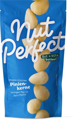 Nut Perfect | Pinienkerne | klein und rund | besonders kerniger und intensiver Geschmack | ideal zum Rösten | Kerne der Pummelkiefer | 50g von Nut Perfect But a bite better!