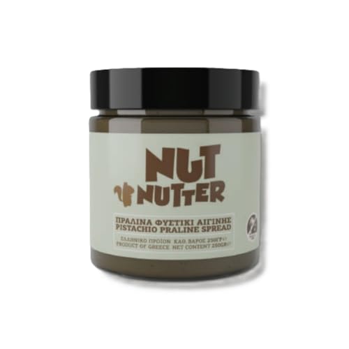 NutNutter Pistaziencreme aus Ägina-Pistazien ohne Palmöl 40% Pistazienanteil 250gr NutNutter Pistaziencreme aus Ägina-Pistazien ohne Palmöl 40% Pistazienanteil 250gr von NutNutter