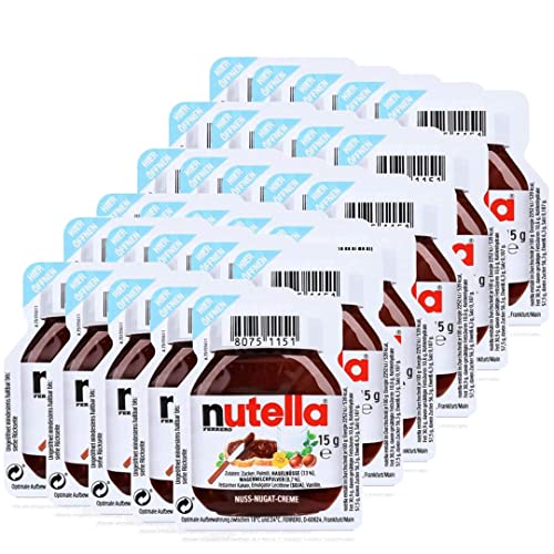 30 x 15 g Nutella Spread Portionen von Ferrero von Nutella