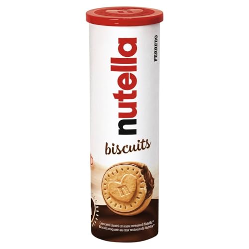 Nutella Haselnuss-Schokoladenaufstrich gefüllte Kekse Tube 166 g x 20 Tuben von Nutella
