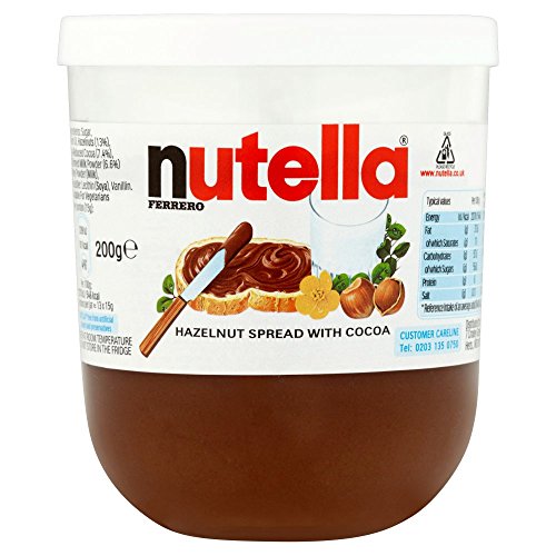 Nutella Hazelnut Spread 200 g (Pack of 15) von Nutella