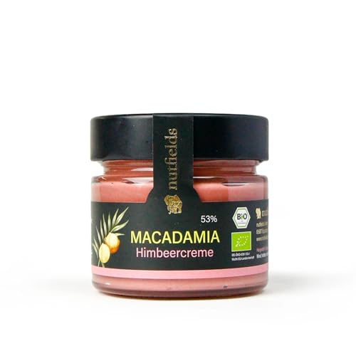 Nutfields - BIO Macadamia Himbeer Creme | 175g von Nutfields