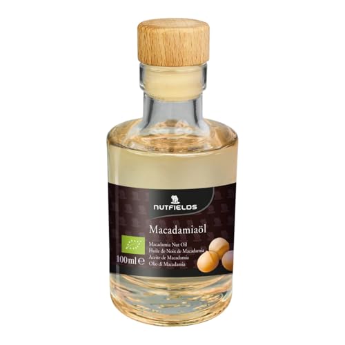 Nutfields Bio Macadamia Nussöl | kaltgepresst | vegan | 100 ml von Nutfields