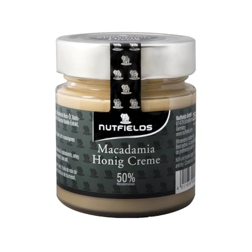 Nutfields Macadamia Honig Creme | 50% Macadamianüsse | Brotaufstrich | Gourmet von Nutfields