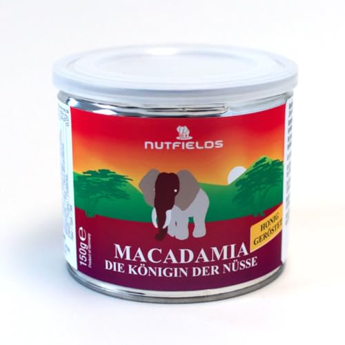 Nutfields Macadamia | Honig geröstet | Motiv Elefant | 150 g von Nutfields