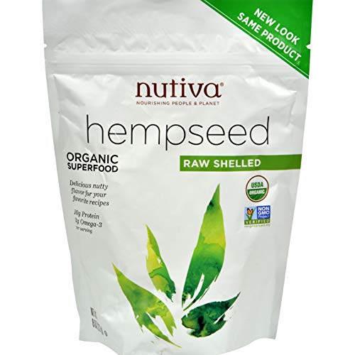 Nutiva Hanfsamen geschält 227g Raw Nutiva Hanfsamen geschält 227g Raw von Nutiva
