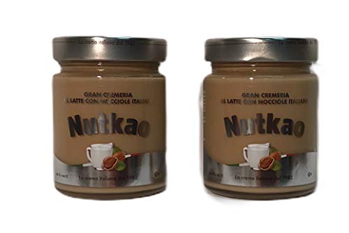 Nutkao gran cremeria 2x350g. tolle Molkereimilchcreme und streichfähige italienische Haselnusscreme Nutkao gran cremeria 2x350g. tolle Molkereimilchcreme und streichfähige italienische Haselnusscreme von Nutkao