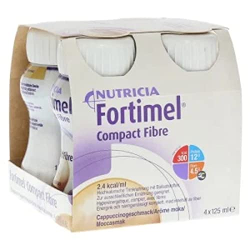 FORTIMEL Compact Fibre Cappuccino 8x4x125 Milliliter von Nutricia GmbH