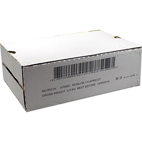 RENILON 7.5 Aprikosengeschmack flüssig 6X4X125 ml RENILON 7.5 Aprikosengeschmack flüssig 6X4X125 ml von Nutricia GmbH