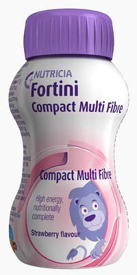 Danone Nutricia Soc.ben. Fortini Compact Multi Fibre Fragola 4 Pezzi 125 G von Nutricia