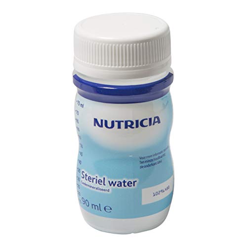 Nutricia Sterilisiertes Wasser - 24 Flaschen x 9 cl von Nutricia