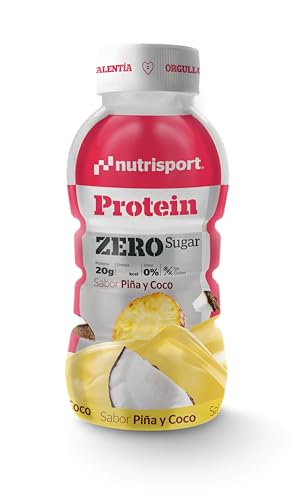 NUTRISPORT – Protein Null | Sportergänzungsmittel | Proteine für Muskelmasse | Milchproteinshakes | Smoothies zum Abnehmen | Ananas-Kokos-Smoothie mit Fitnessstudio-Proteinen | 12x330ml NUTRISPORT – Protein Null | Sportergänzungsmittel | Proteine für Muskelmasse | Milchproteinshakes | Smoothies zum Abnehmen | Ananas-Kokos-Smoothie mit Fitnessstudio-Proteinen | 12x330ml von Nutrisport