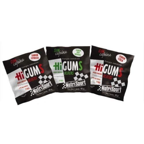 Nutrisport Higums Koffein, 20 Beutel – 800 g von Nutrisport