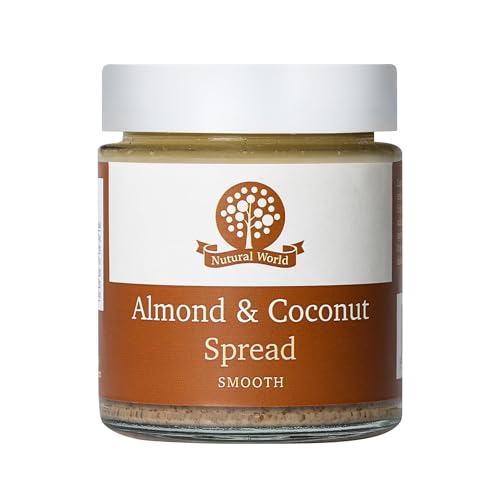 Nutural World - Cremiger Mandel- und Kokosnuss-Aufstrich (170g) Great Taste Award Gewinner von Nutural World