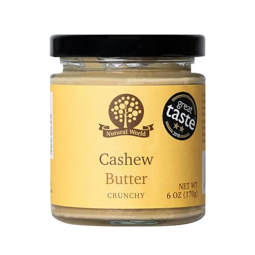 Nutural World - Knusprige Cashewbutter (170g) - Great Taste Award Gewinner von Nutural World