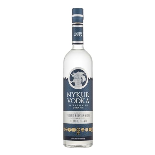 Nykur Wodka | Taste the Nordic Legend | mehrfach preisgekrönter Premium-Vodka mit Bio-Zutaten und sanftem Aroma | 700ml | 42% vol von NYKUR