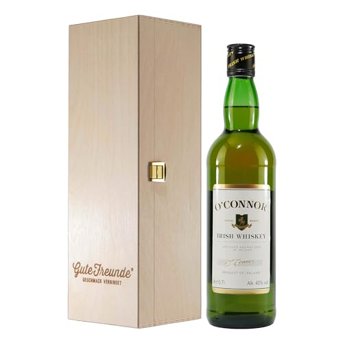 O´Conner Irish Whiskey mit Geschenk-Holzkiste O´Conner Irish Whiskey mit Geschenk-Holzkiste von O´Conner