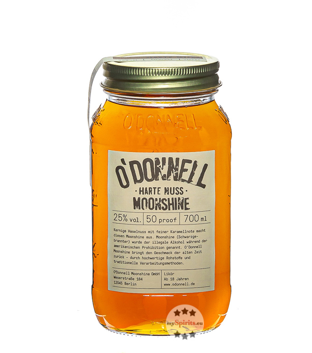 O'Donnell Harte Nuss Moonshine Likör (25 % Vol., 0,7 Liter) von O'Donnell Moonshine