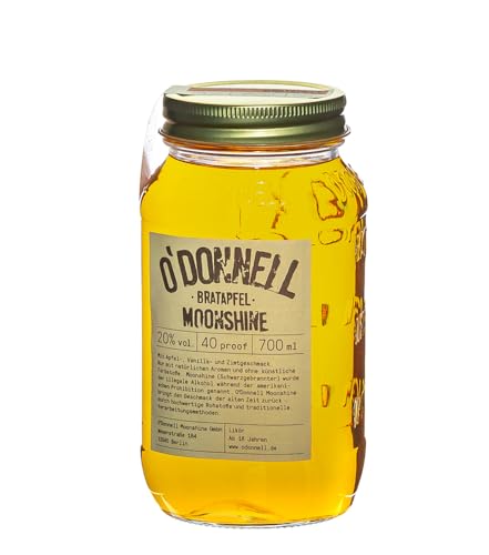 O'Donnell Moonshine Bratapfel Likör 20% Volume 0,7l Liköre O'Donnell Moonshine Bratapfel Likör 20% Volume 0,7l Liköre von O'Donnell Moonshine
