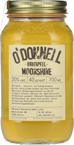 O'Donnell Moonshine Bratapfel Likör 20% Volume 0,7l Liköre von O'Donnell Moonshine