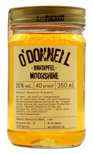 O'Donnell Moonshine Bratapfel (350ml, 20% vol.) (Oktober-Mai) von O'Donnell Moonshine