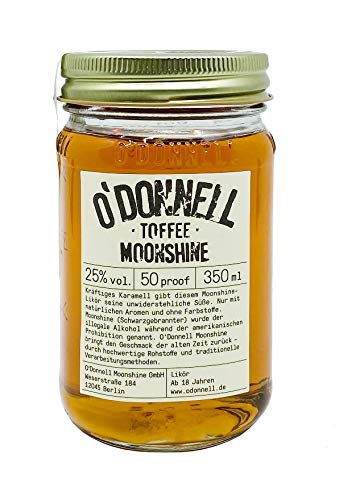 O´Donnell Moonshine Toffee Likör 0,35l 25% vol. von O´Donnell Moonshine
