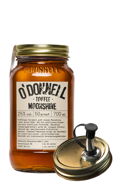 O'Donnell Moonshine Toffee Likör - O'Donnell Moonshine - Spirituosen von O'Donnell Moonshine