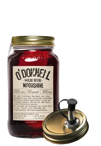 O'Donnell Moonshine Wilde Beere Likör - O'Donnell Moonshine - Spirituosen O'Donnell Moonshine Wilde Beere Likör - O'Donnell Moonshine - Spirituosen von O'Donnell Moonshine