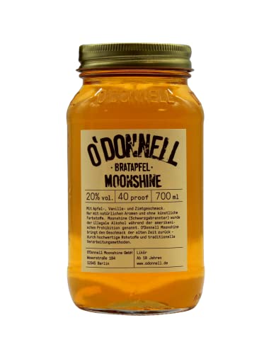O'Donnell Moonshine BRATAPFEL Likör 20% Vol. 0,7l von O'Donnell Moonshine