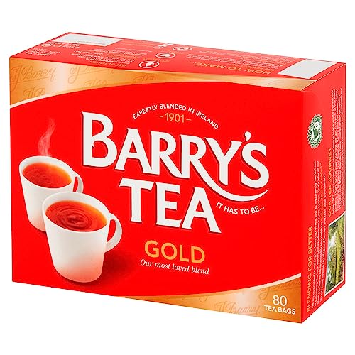 Barry's Teebeutel, Goldmischung, 1 Packung mit 80 Stück von KUHN RIKON